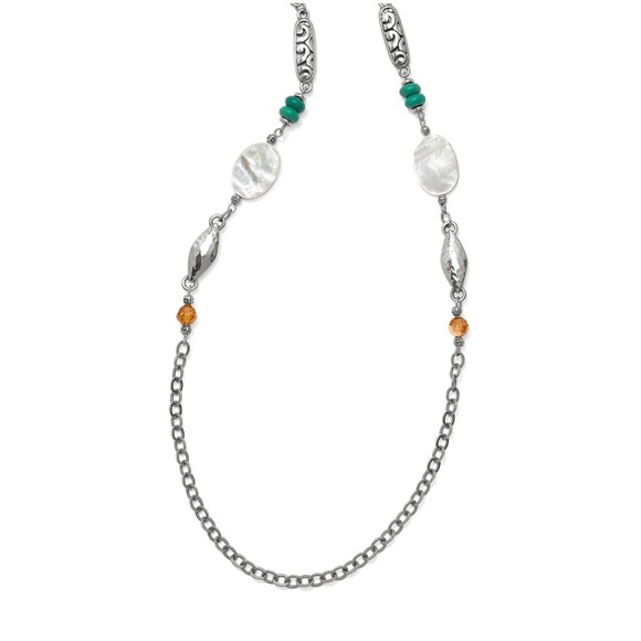 Brighton BARBADOS TROPIC Multi-Color Pearl Long Strand Necklace - Picture 2 of 11